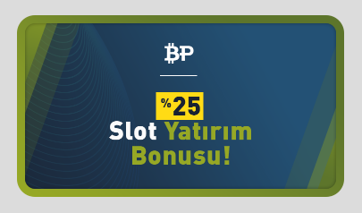 Betparibu 25 Slot Yatırım Bonusu
