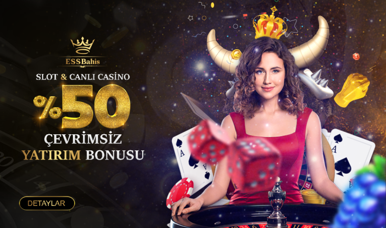 Essbahis 50 Canlı Casino ve Slot Bonusu
