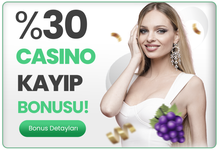 Hızlıbahis 30 Casino Kayıp Bonusu