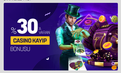 Morbahis 30’a Varan Casino Kayıp Bonusu