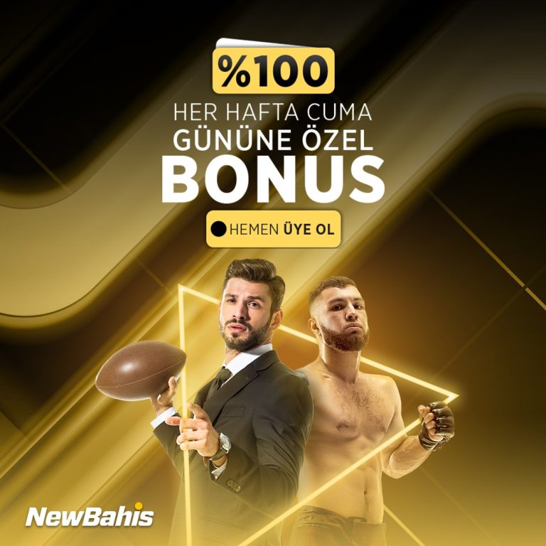 Newbahis Her Cuma 100 Spor Yatırım Bonusu