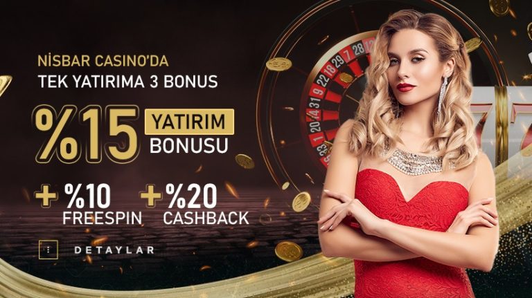 Nisbar 15 Casino Yatırım Bonusu