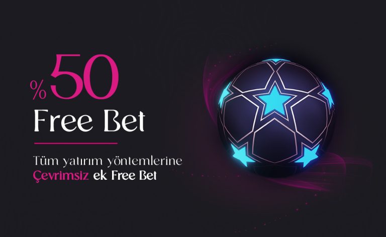 Oynabet 50 Free Bet Bonusu