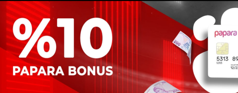 Turkbet 10 Papara Yatırım Bonusu