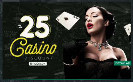 Vidobet 25 Casino Discount Bonusu