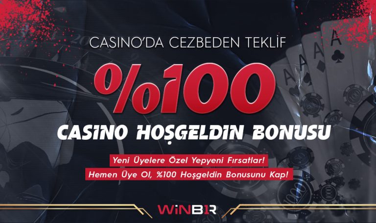 Winbir 100 Hoşgeldin Casino Slot Bonusu