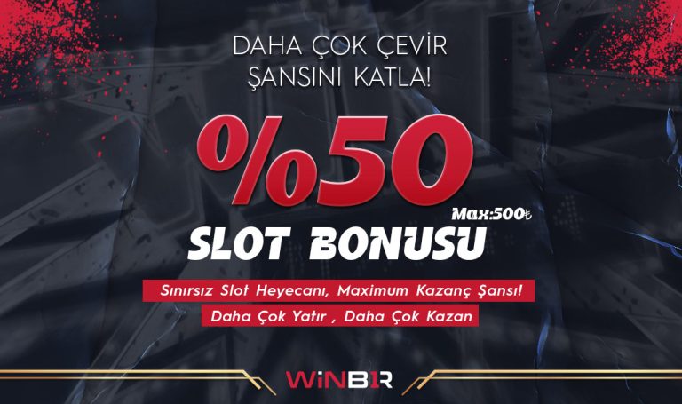 Winbir 50 Slot Yatırım Bonusu