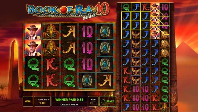 Book of Ra Deluxe 10 (Novomatic) Casino Oyun İncelemesi