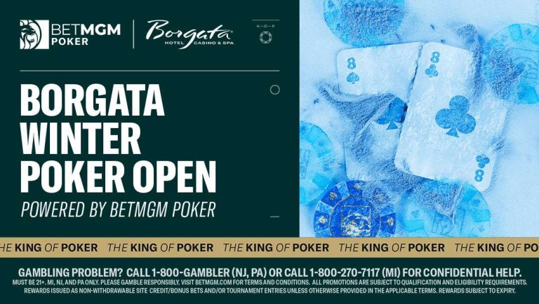 Borgata Hotel Casino & Spa, BetMGM Poker ile Kış Poker Turnuvasına Ev Sahipliği Yapacak
