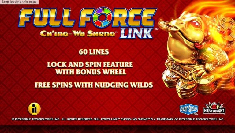 Full Force Link Ch’ing Wa Sheng (Spin) Casino Oyun İncelemesi